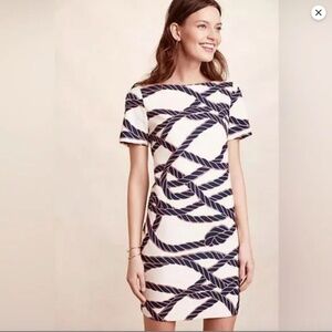 Maeve Nautical Rope Dress Anthropologie Bow Back